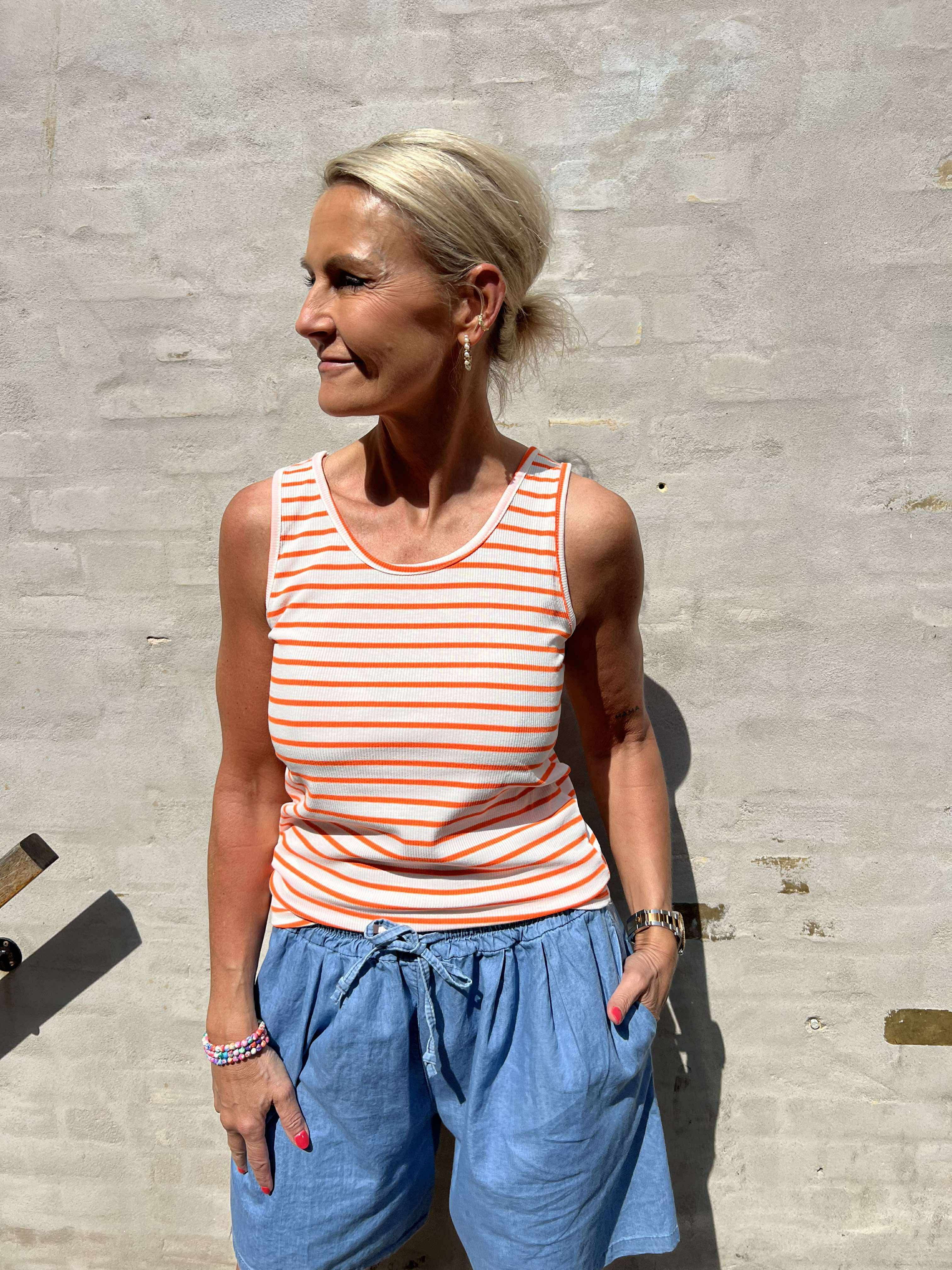 Marina Top - Arancio Fluo