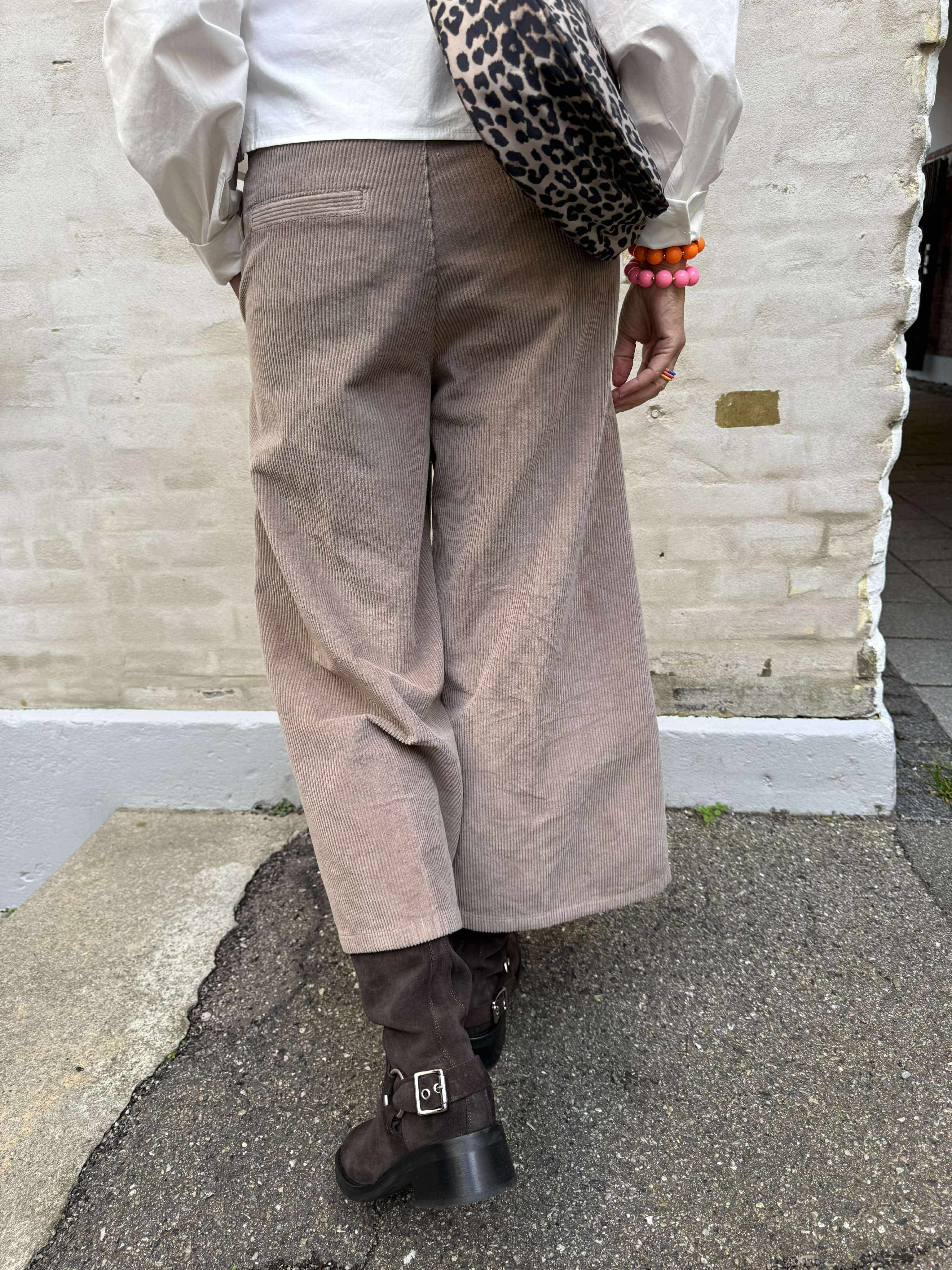 Cora Culotte Pant - Lt. Nougat