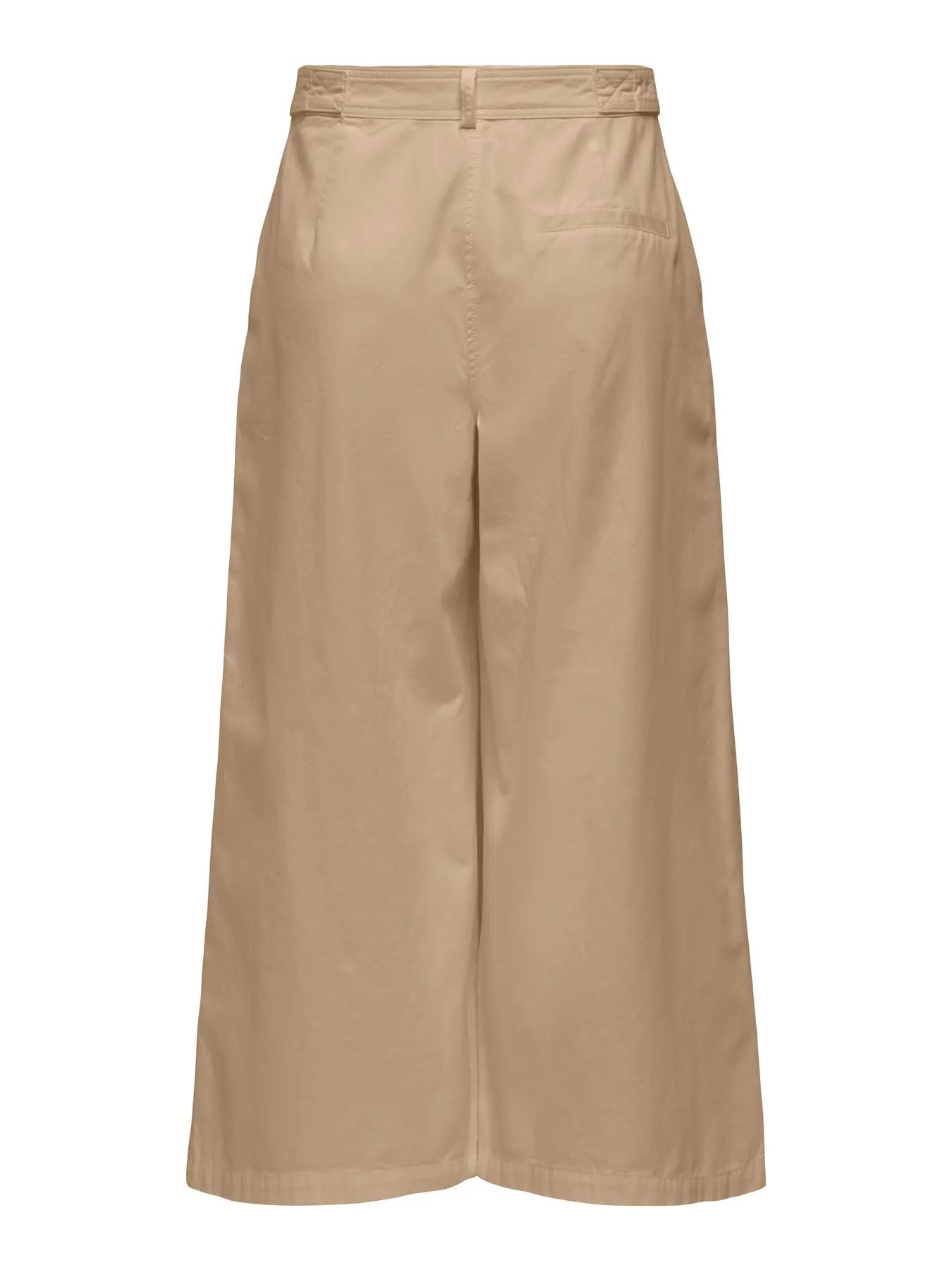 Aura HW Button Culotte Pant - Travertine