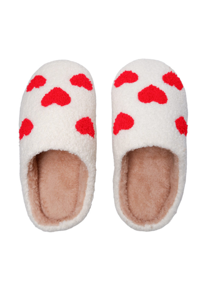 Love slippers off white