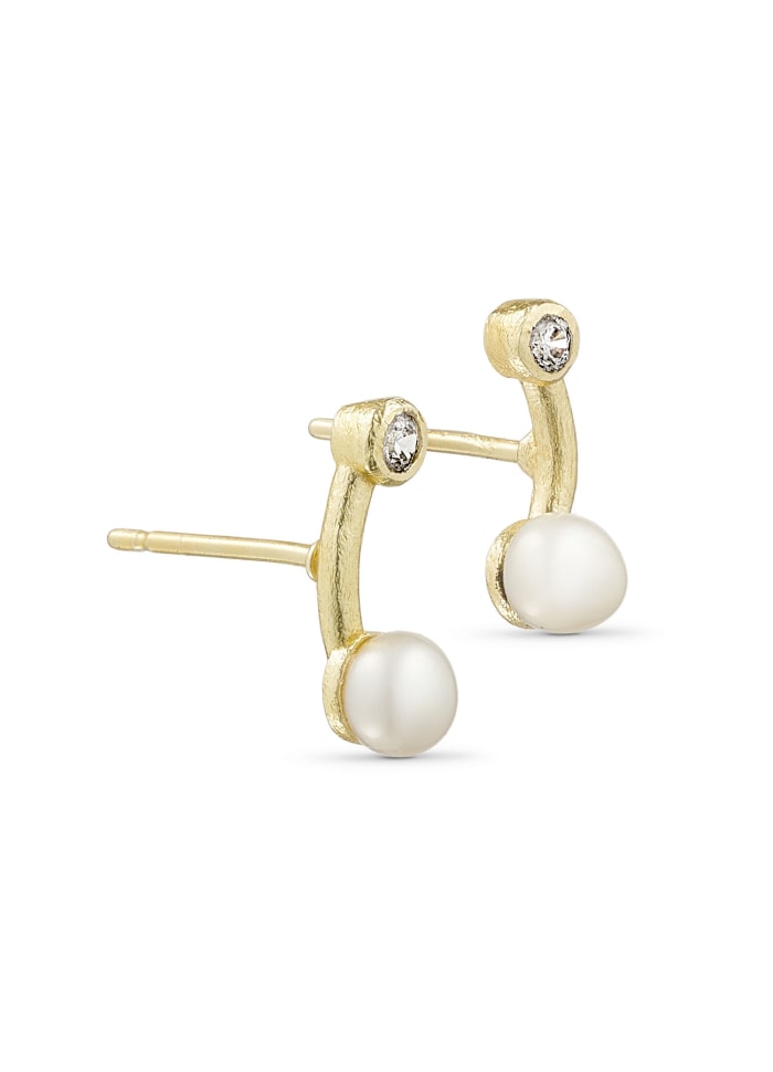 Earstick with pearl