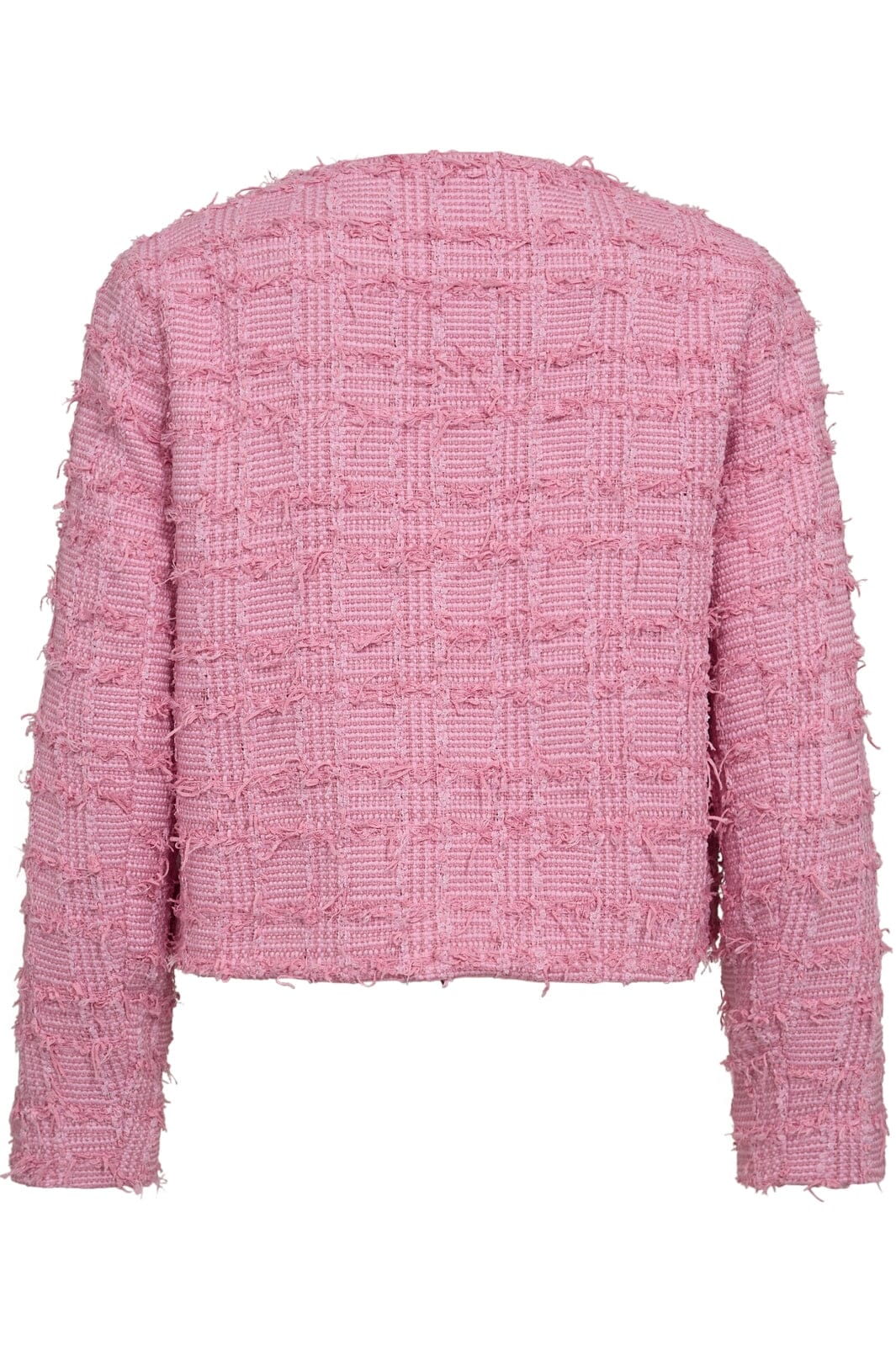 Cala check boucle jacket candyfloss