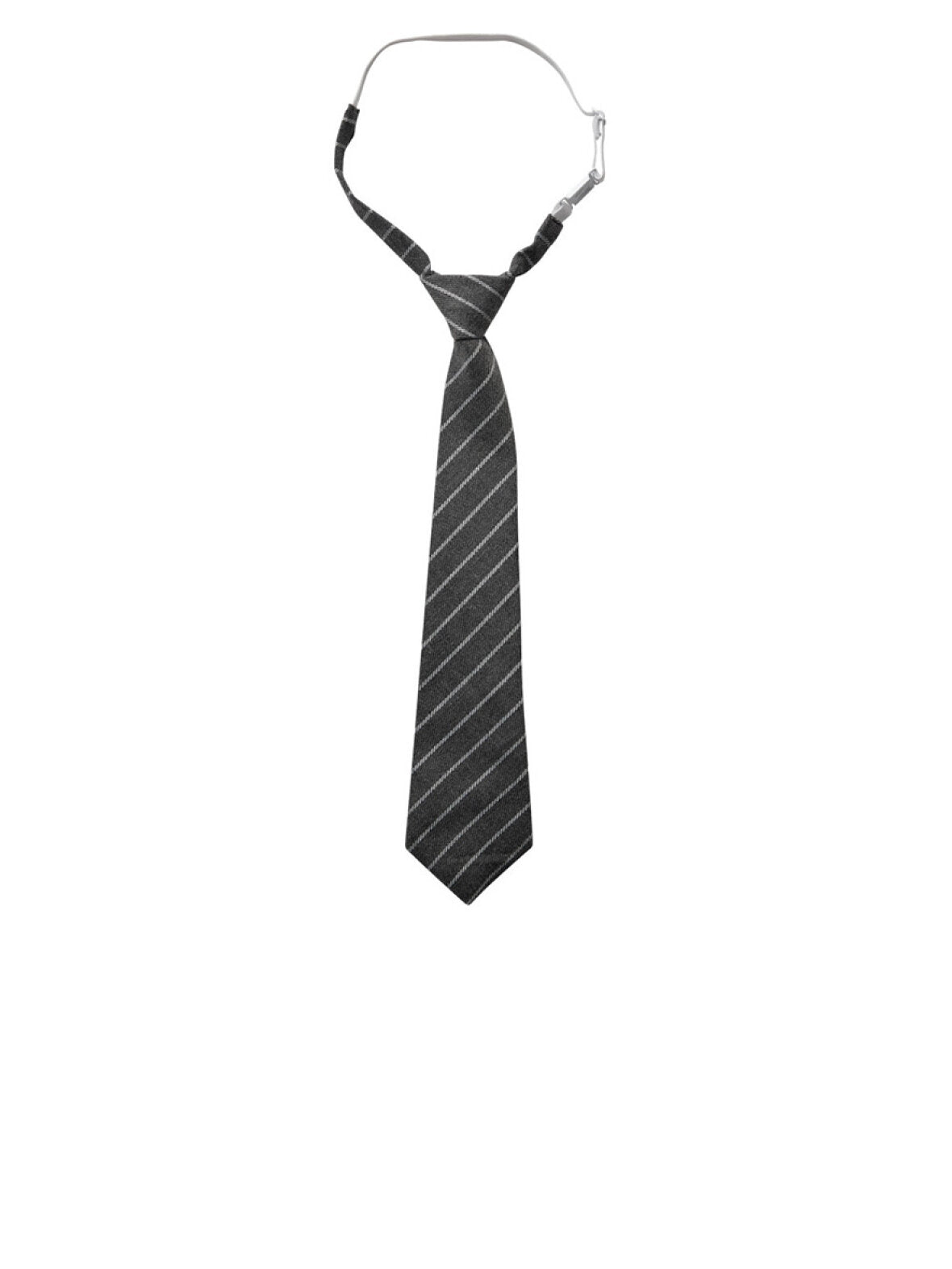 Nila Stripe Tie - Mid Grey