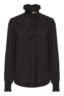 Camusa flounce shirt black