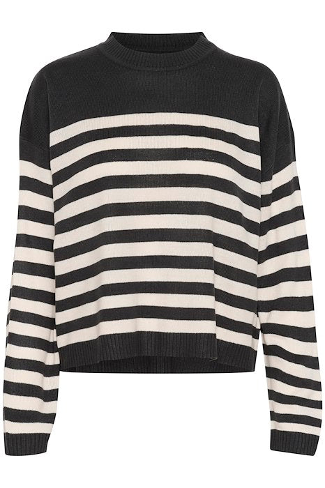 Bay pullover phantom/whitecap stripe