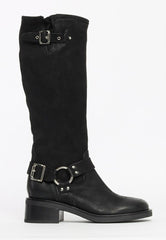 Ellie boots nubuck black