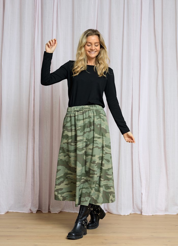 Abbie skirt camouflage