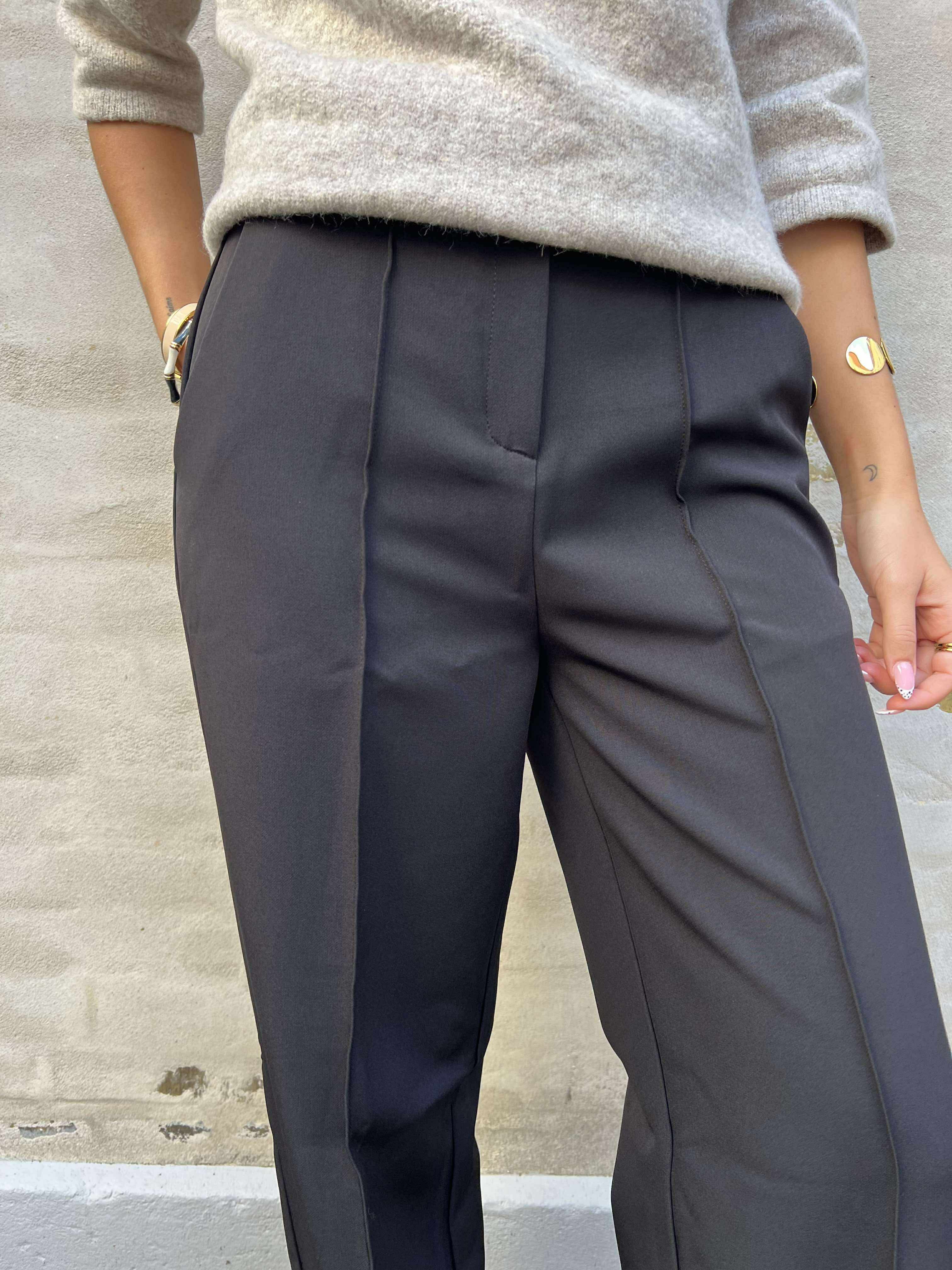 Sury Suit Pants - Black
