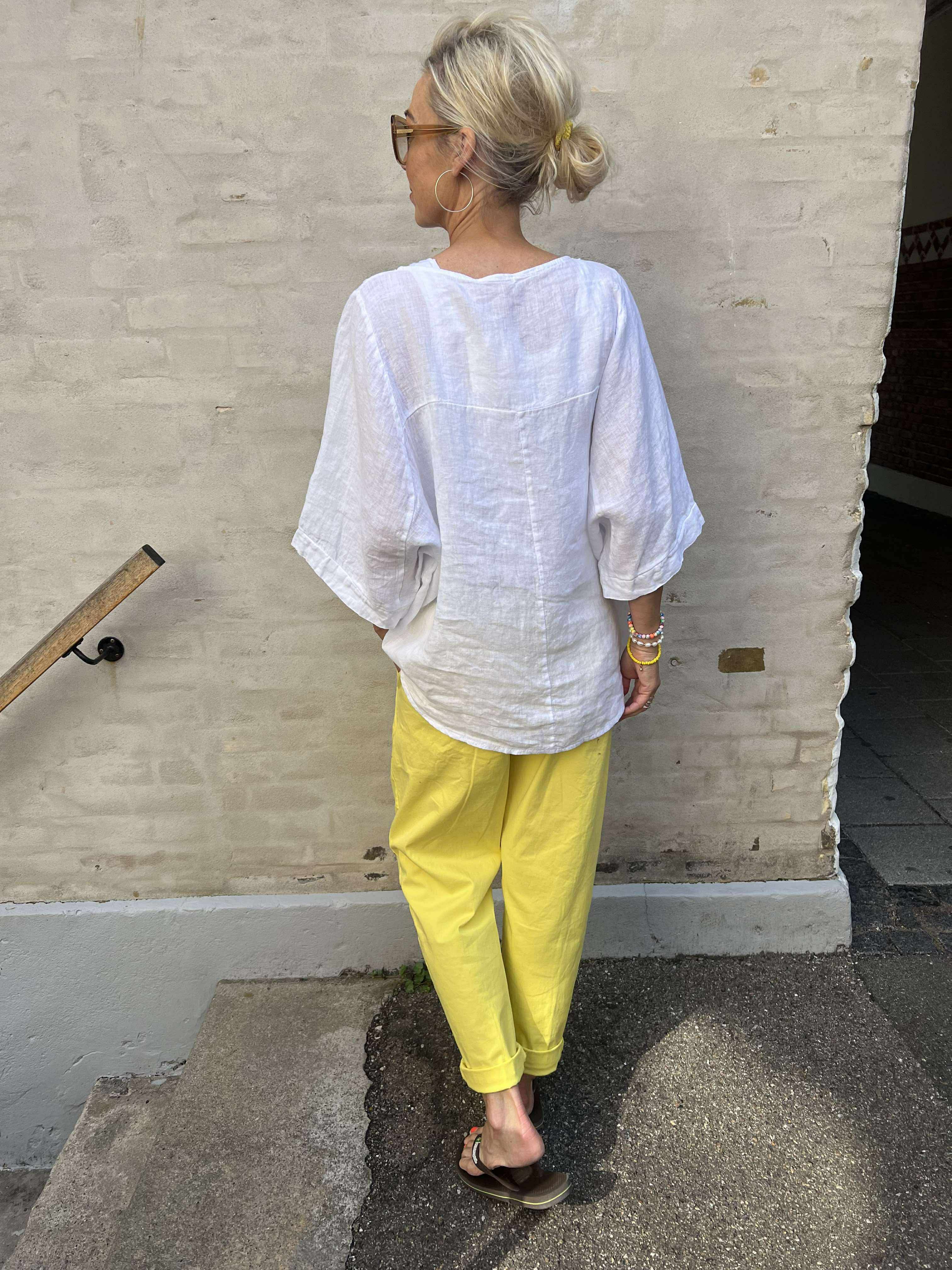 Violo T-shirt - Bianco