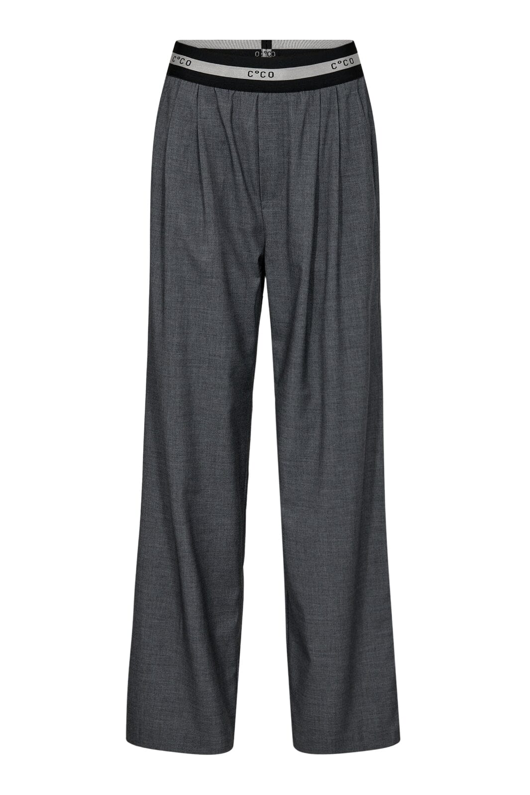 CocoCC Tailor logo pant grey melage