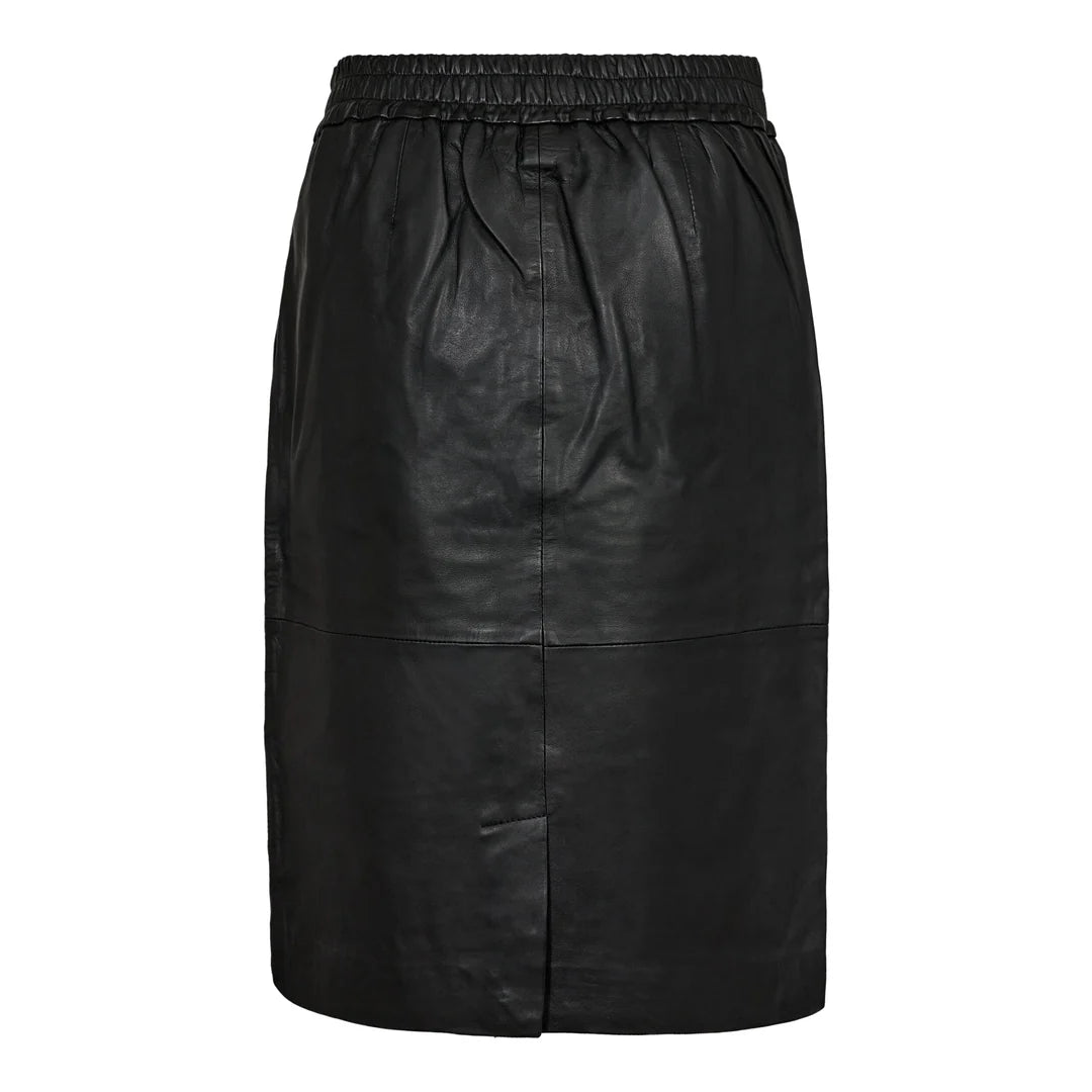 PhoebeCC elastic pencil skirt black