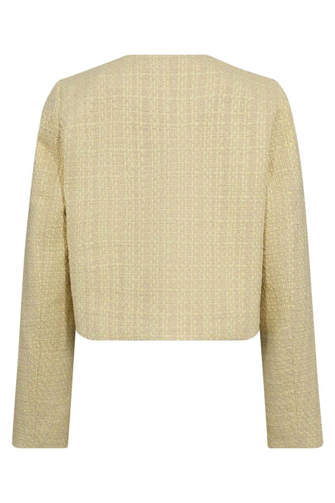 Yara Boucle Jacket Pastel Yellow