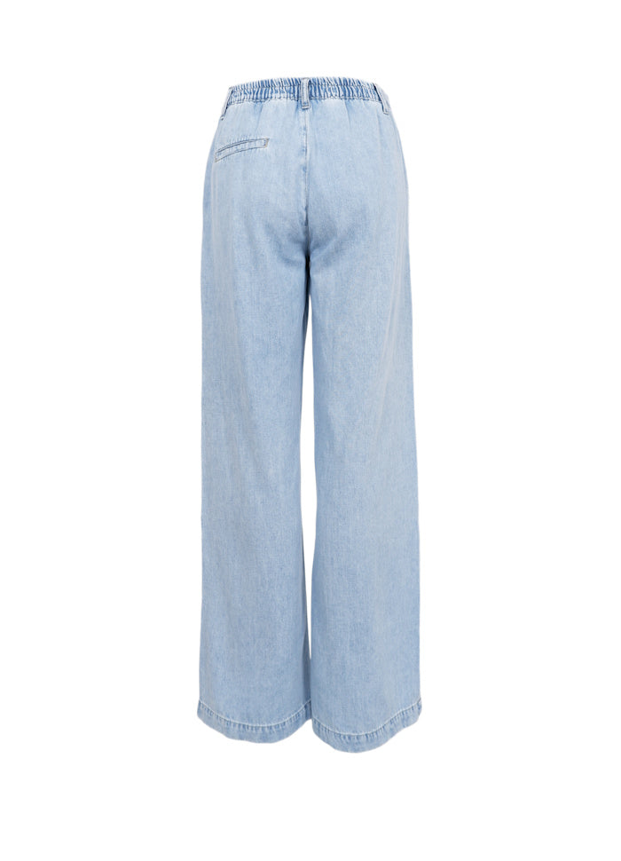 Nettie box jeans Lt. denim