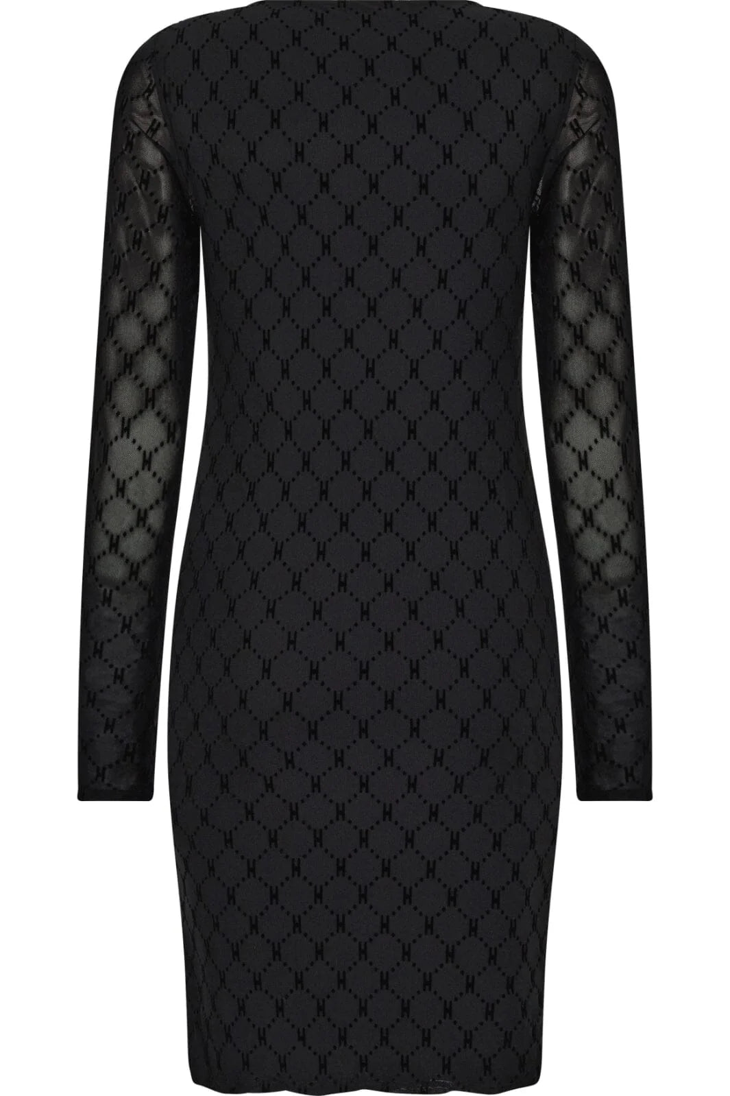 Mesh dress black 360-98