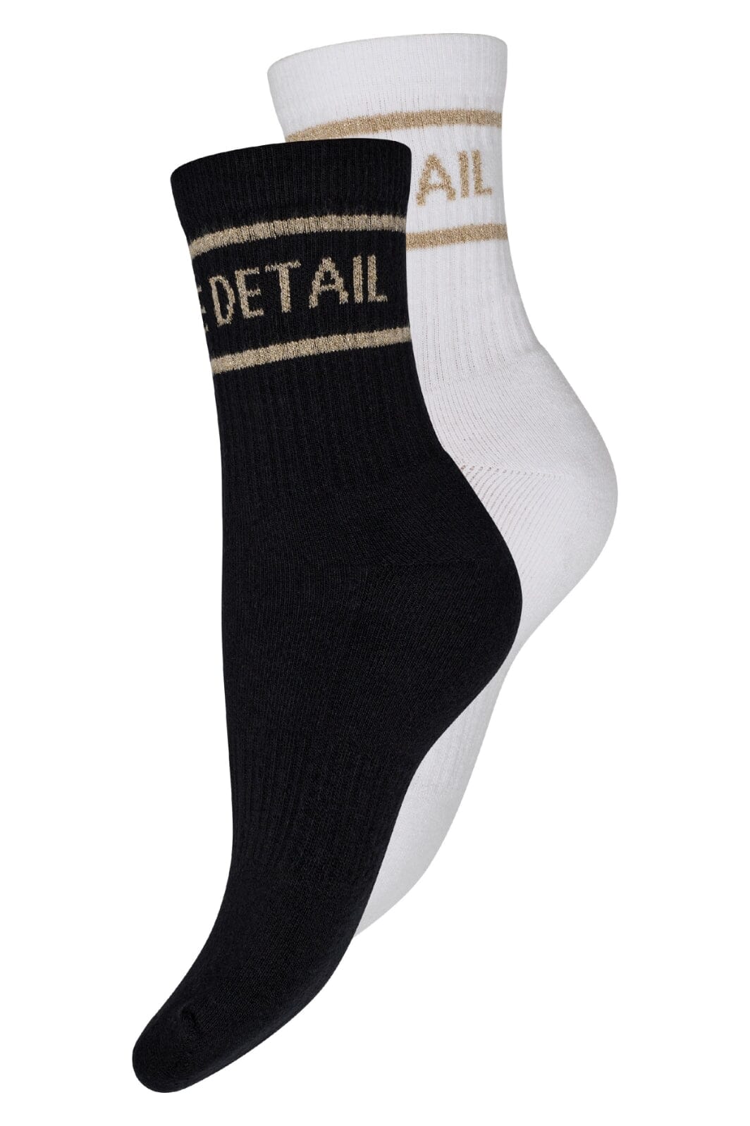 Tennis sock 2-pk white/black-9004