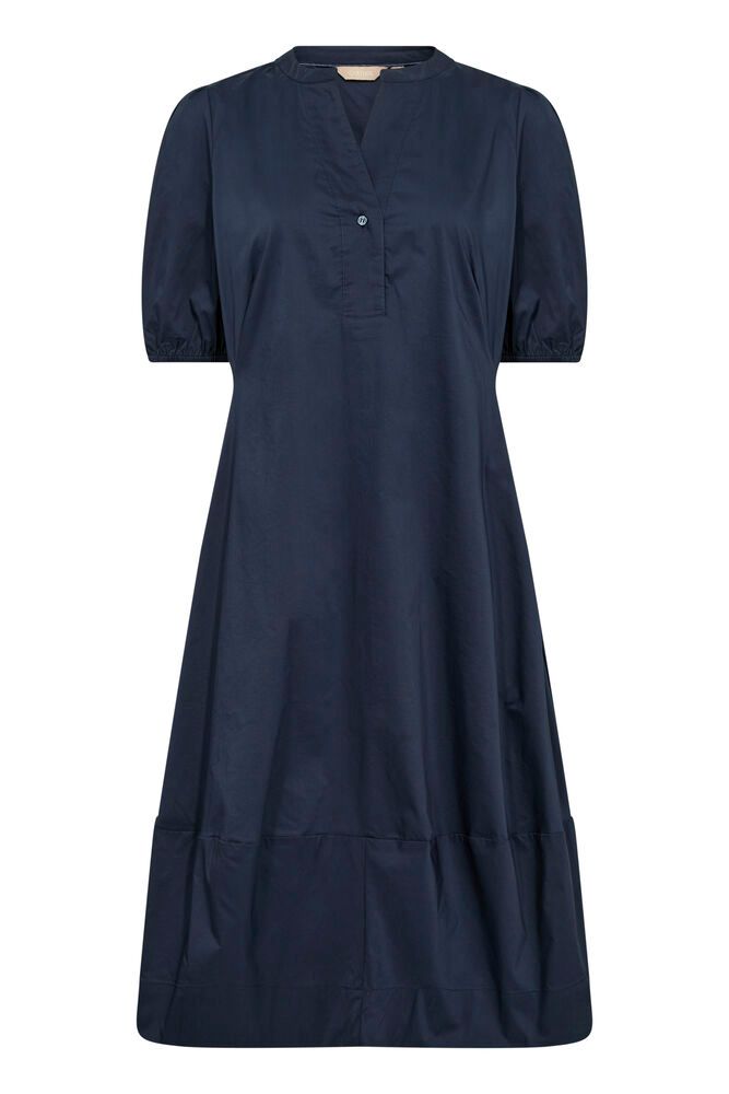 Antoinett Placket Dress blue iris