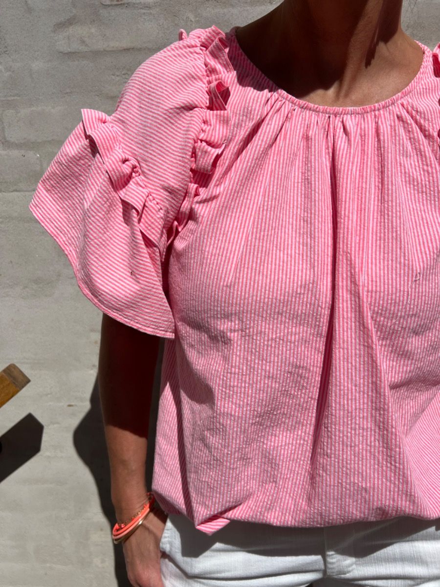 MilicaGO blouse pink creme