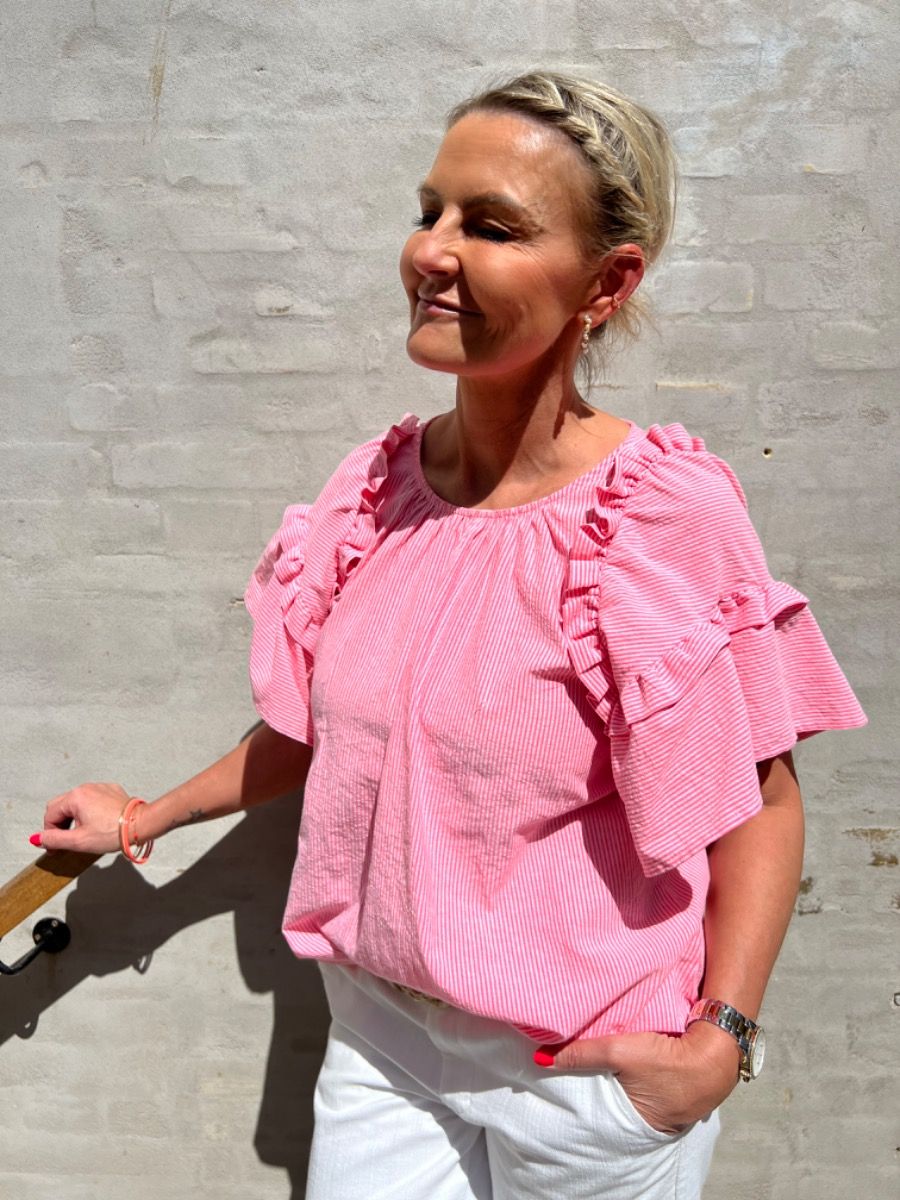 MilicaGO blouse pink creme