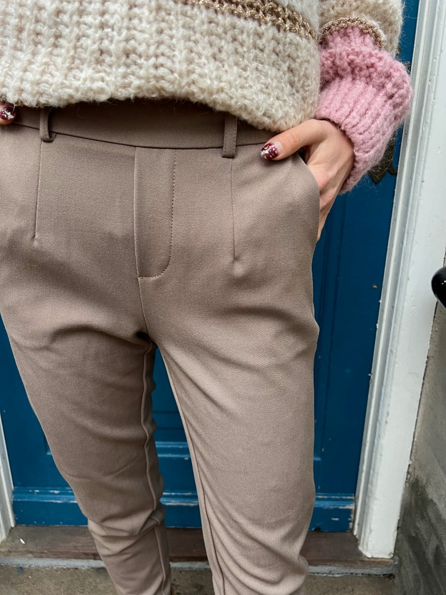 Lisa slim pant morel