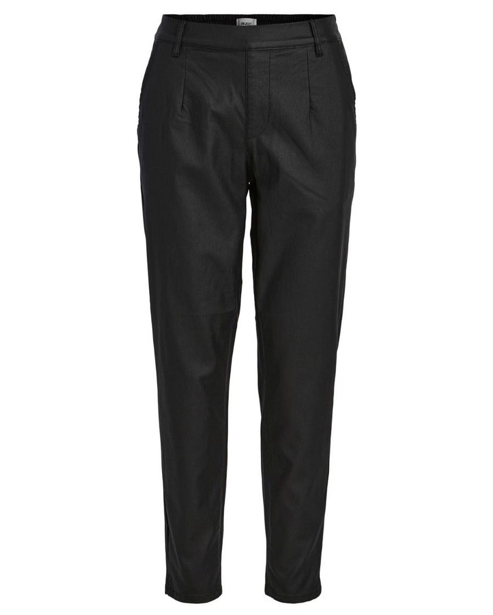 Belle lisa coated pant black