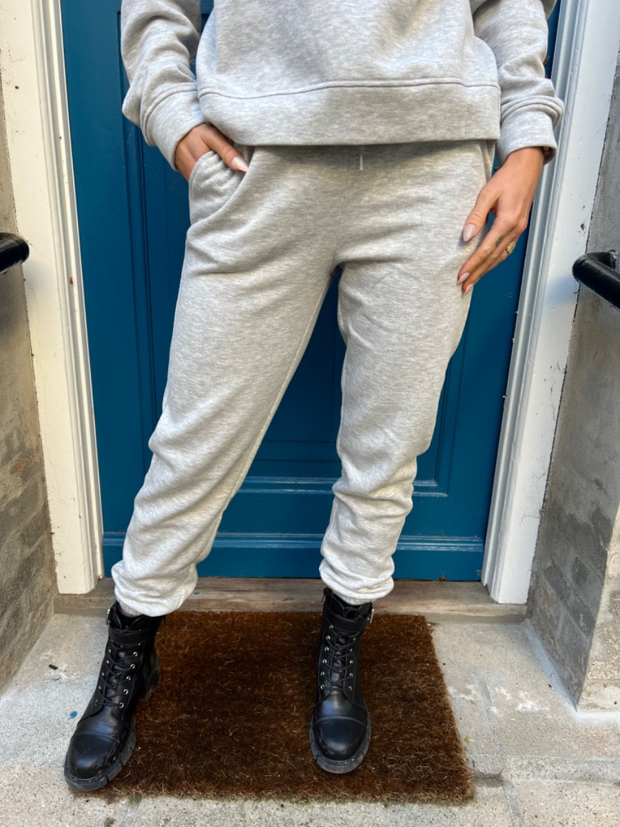 Chilli sweat pant light grey melange