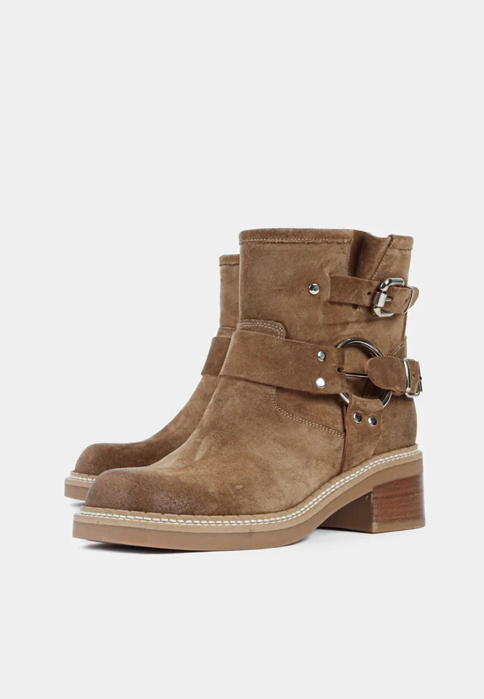 Bukela Jake boots suede cognac