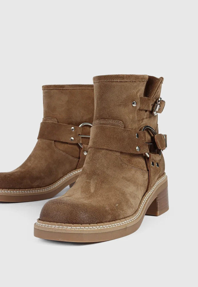 Bukela Jake boots suede cognac