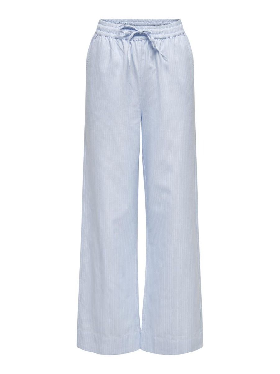 louis wide pants cashmere blue