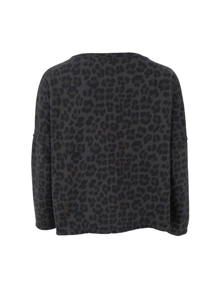 Zelda sweatshirt GREY leopard