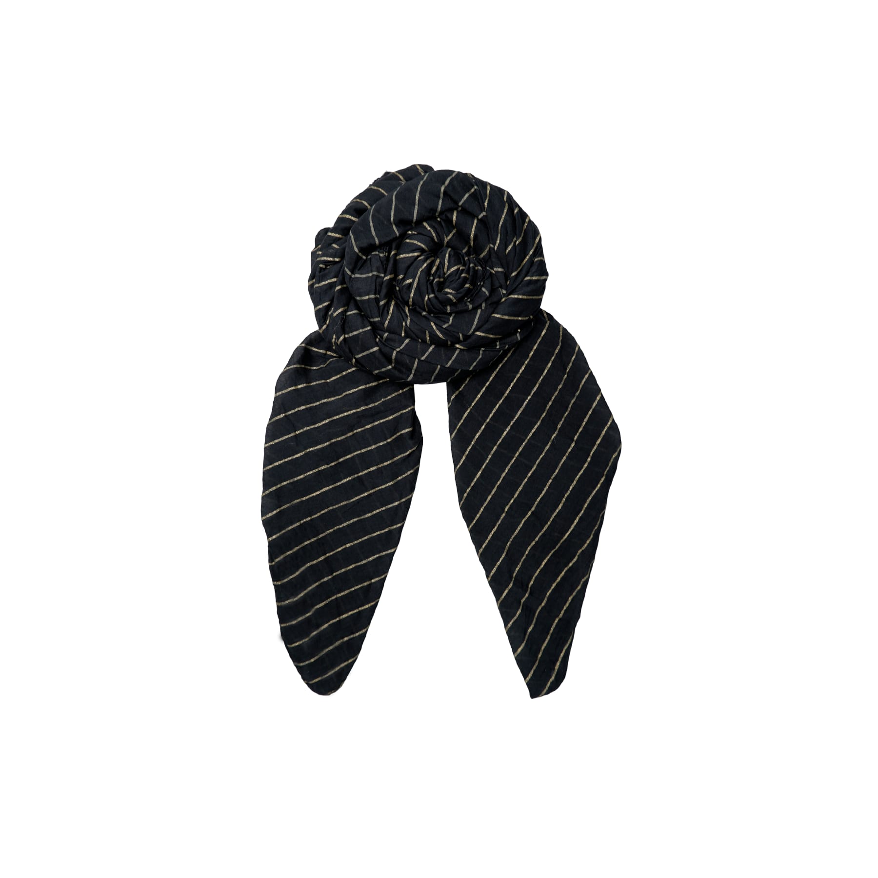 Shanie scarf black/gold