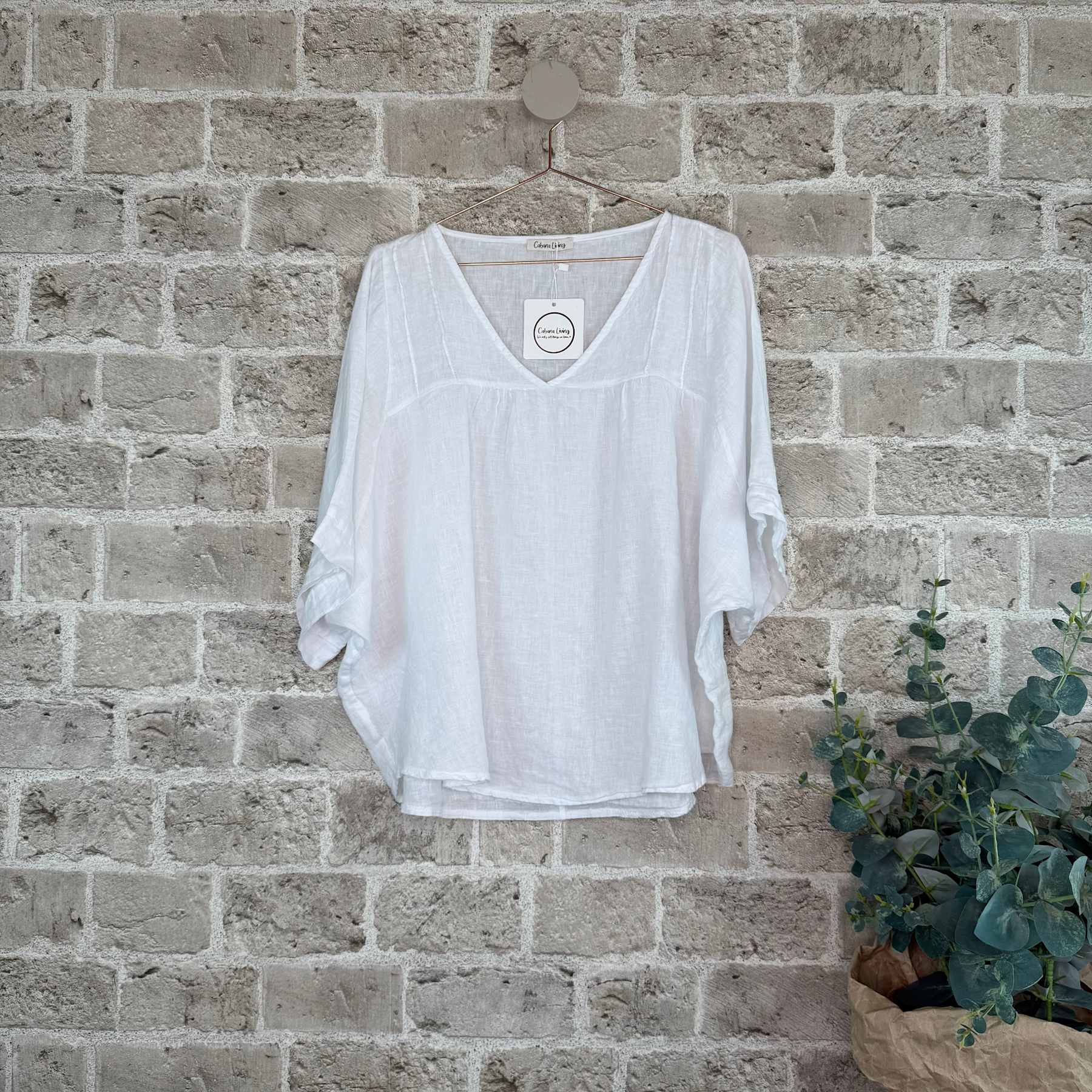 Violo T-shirt - Bianco