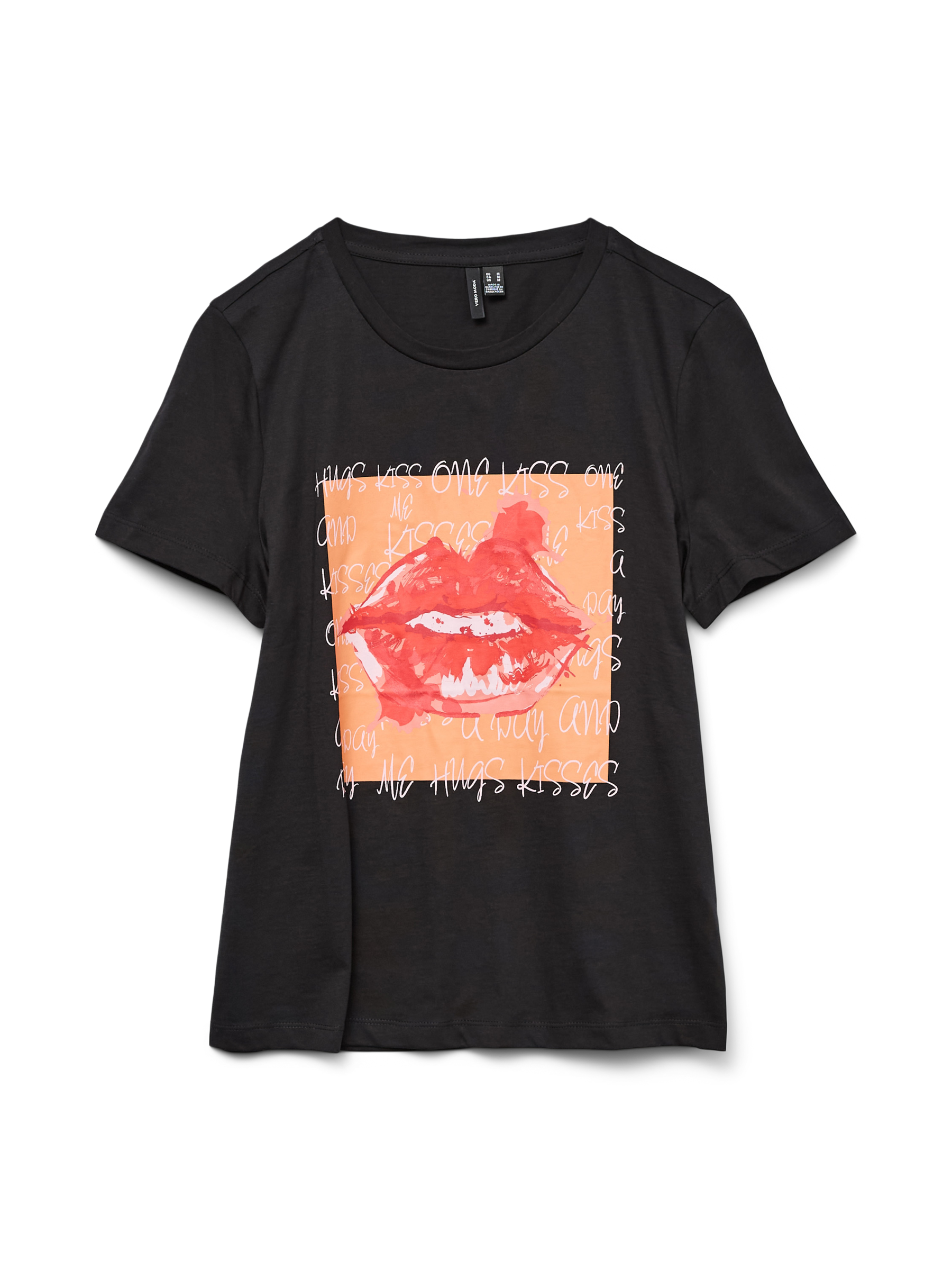 Sori francis top square kiss black