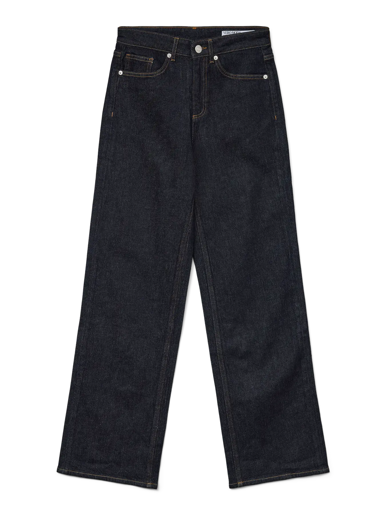 TESSA WIDE JEANS - Dark Blue Denim