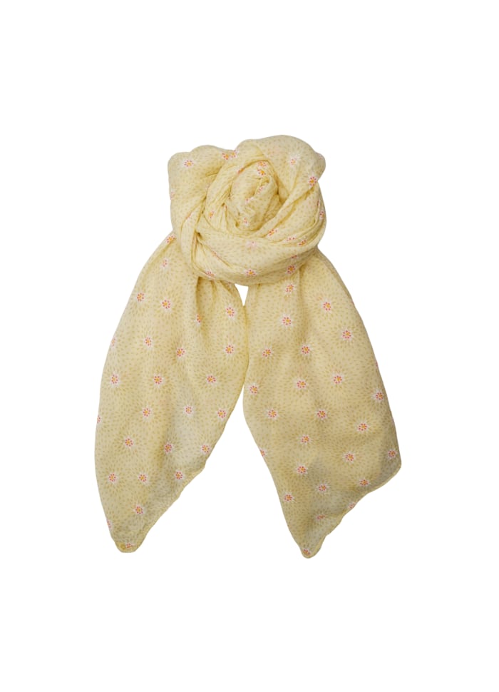 Lynne scarf pastel yellow