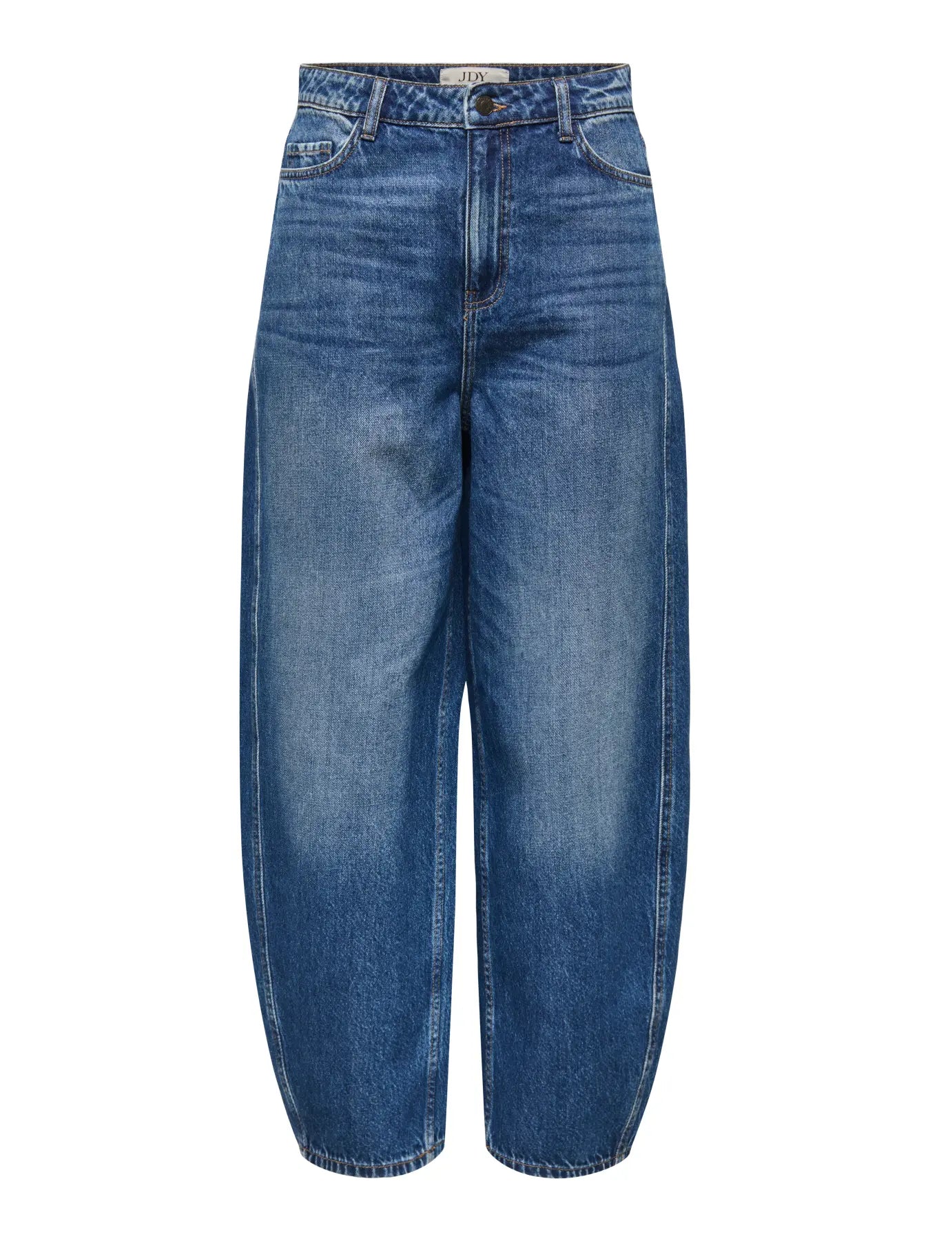 JDYSUSIE MW BARREL - Medium Blue Denim