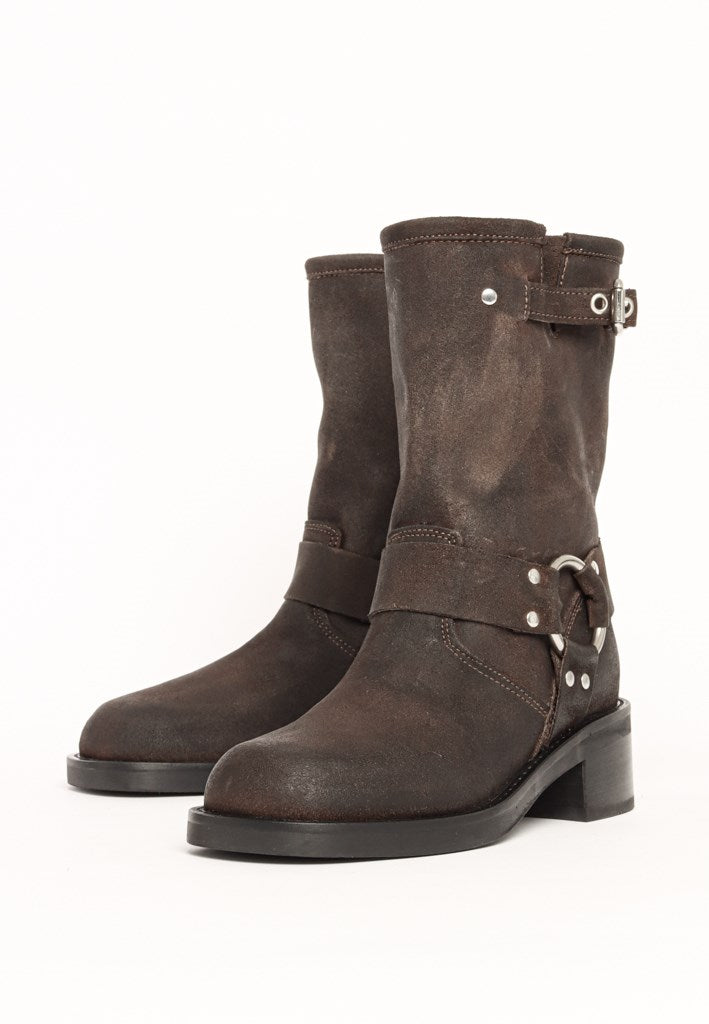Moto boots mocca