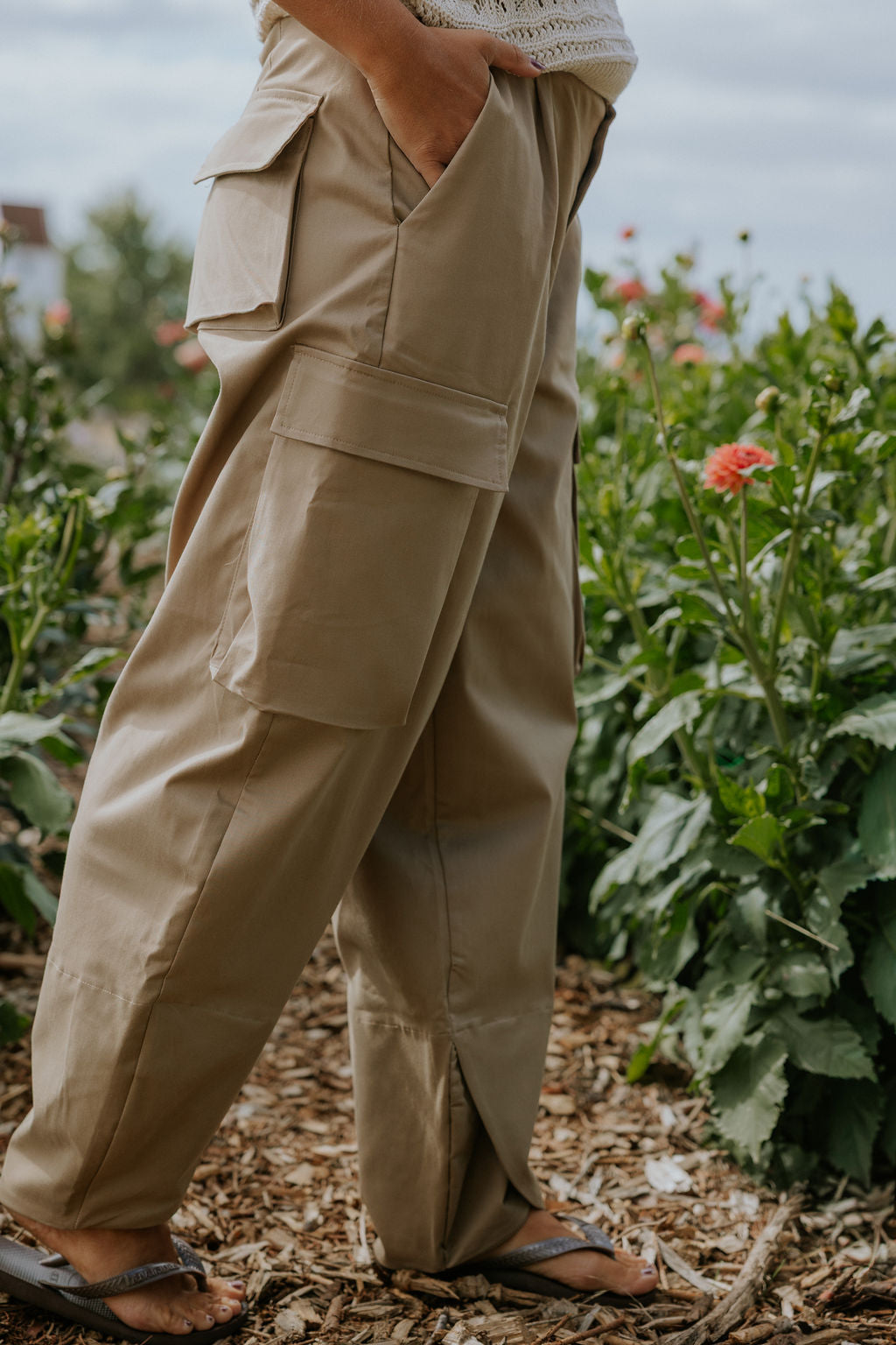 Leopanto Pants - Beige
