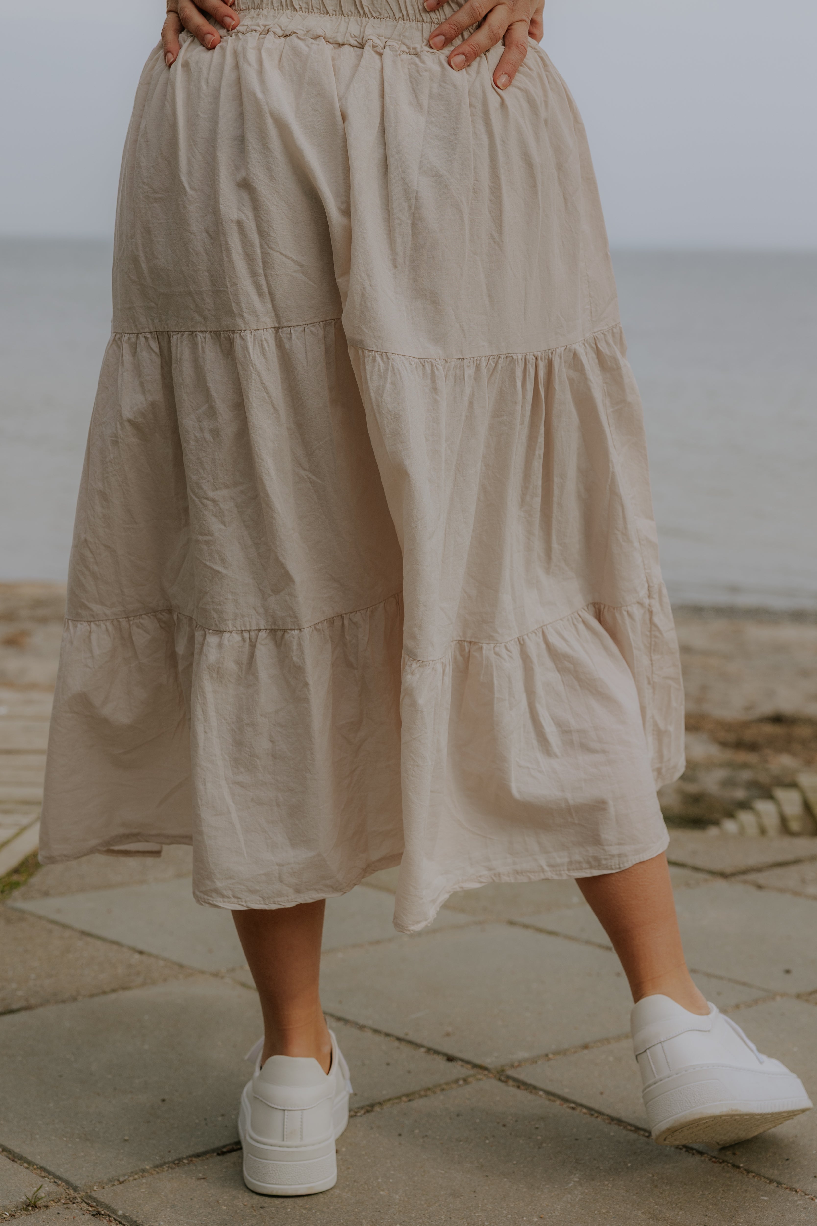 Summer Vibe Skirt - Beige