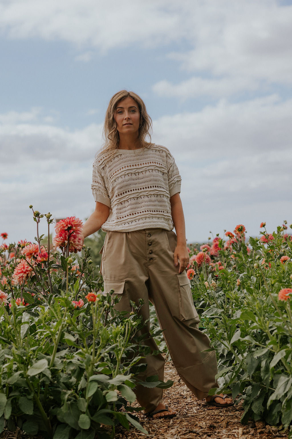 Leopanto Pants - Beige