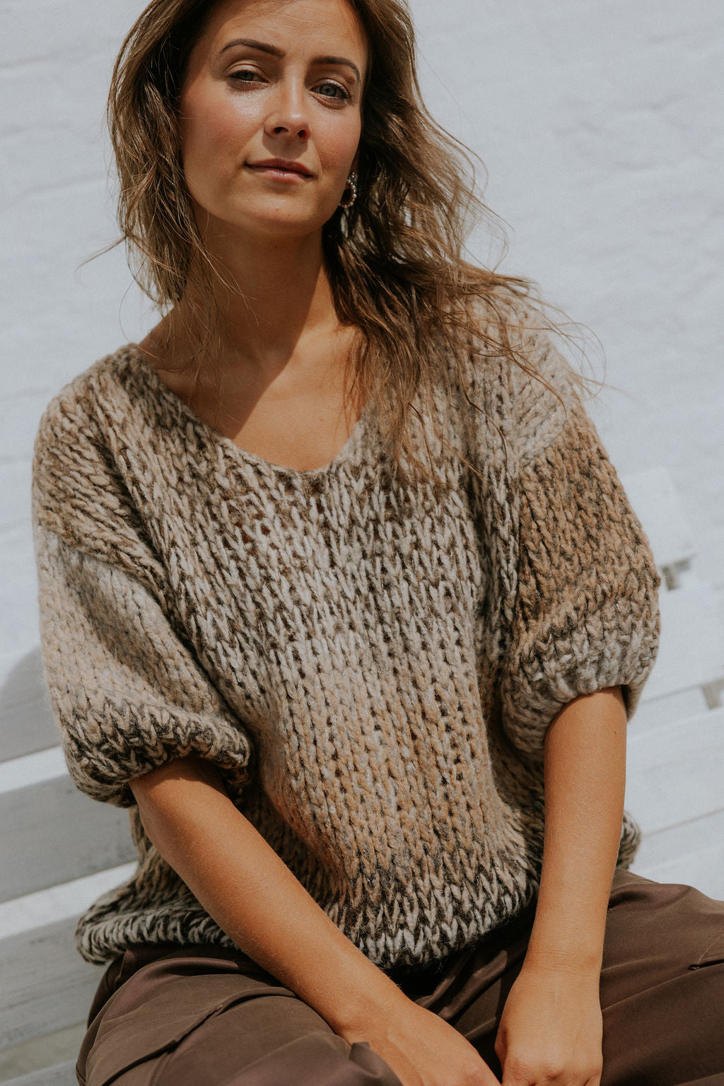 Grace Pullover - Brown