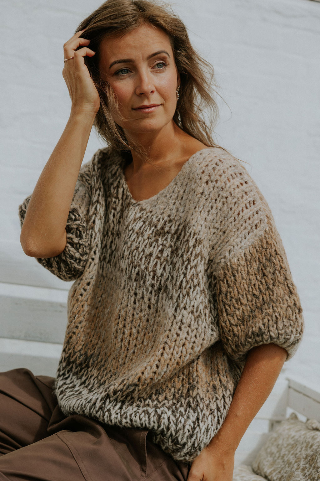 Grace Pullover - Brown