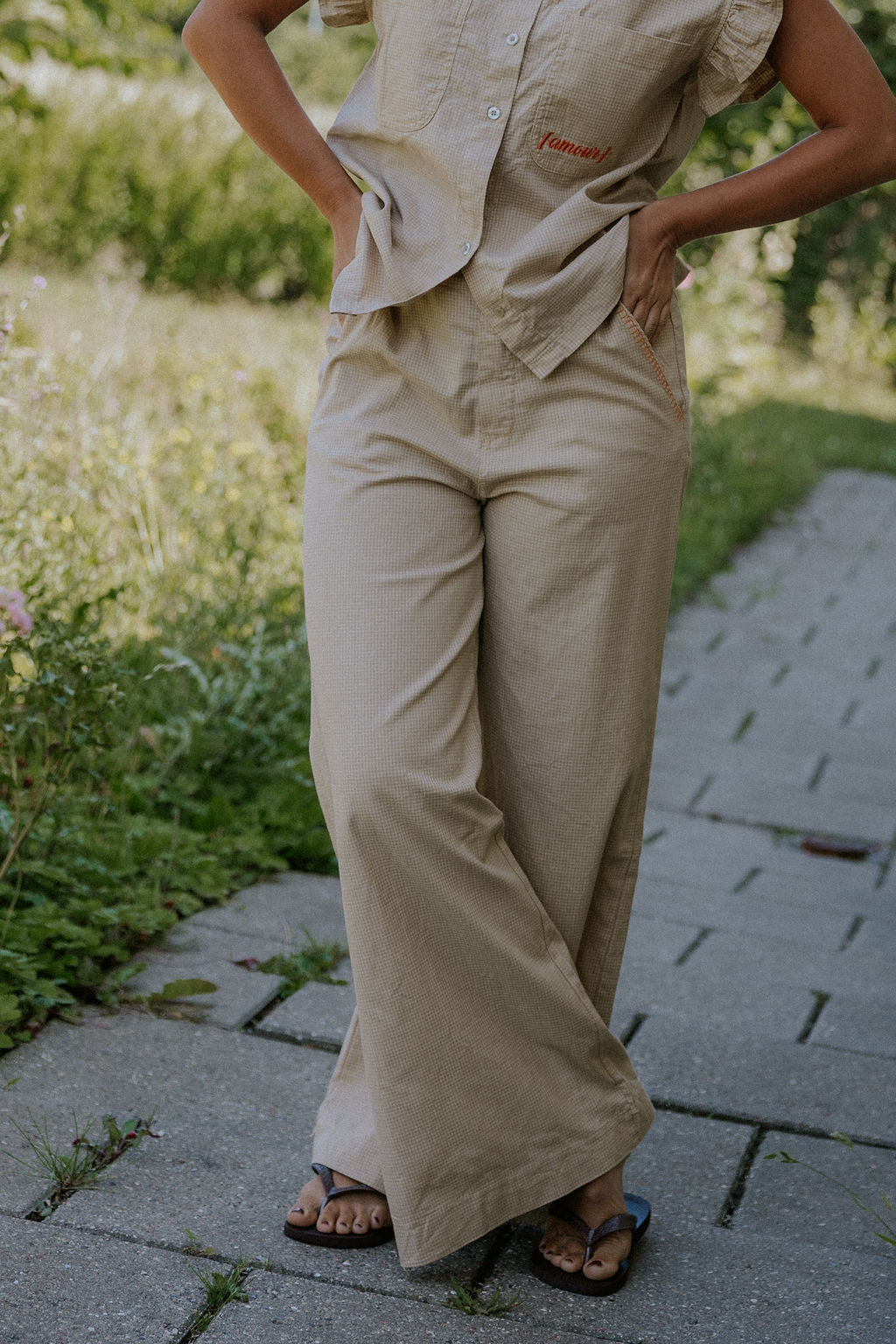 Rica Pants - Moonstone