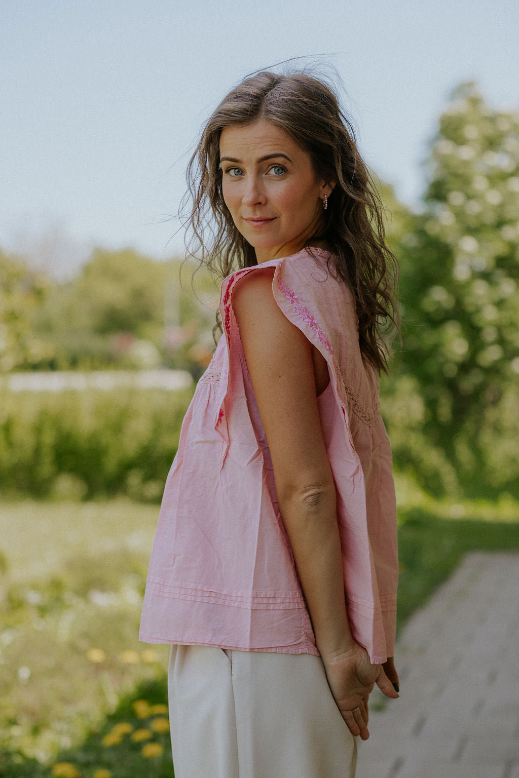 Fay Top - Rosa Cipiria