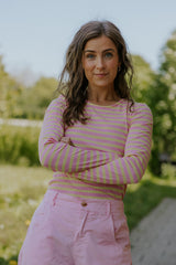 Everyday Stripes Blus - Svart