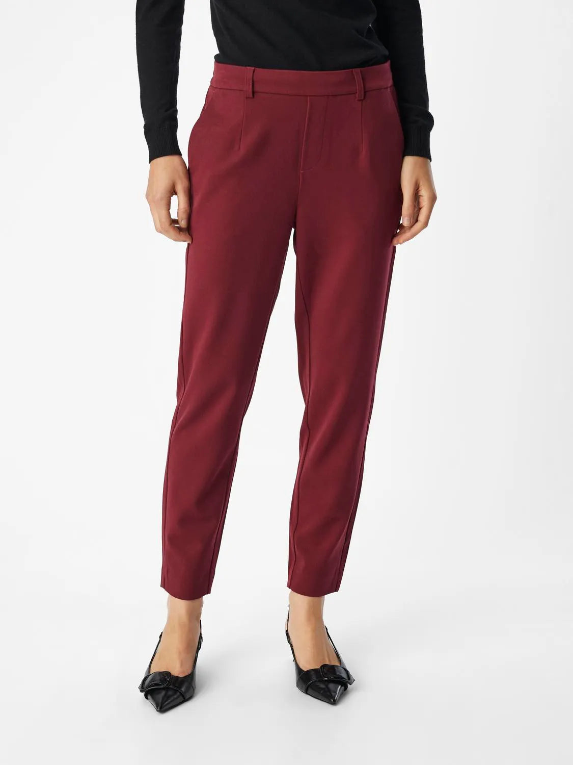 Lisa slim pant cabernet