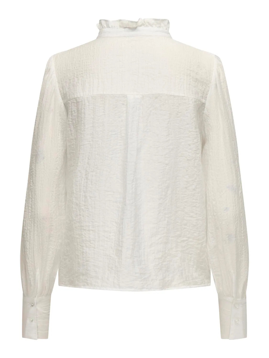 Emmy L/S lace shirt cloud dancer