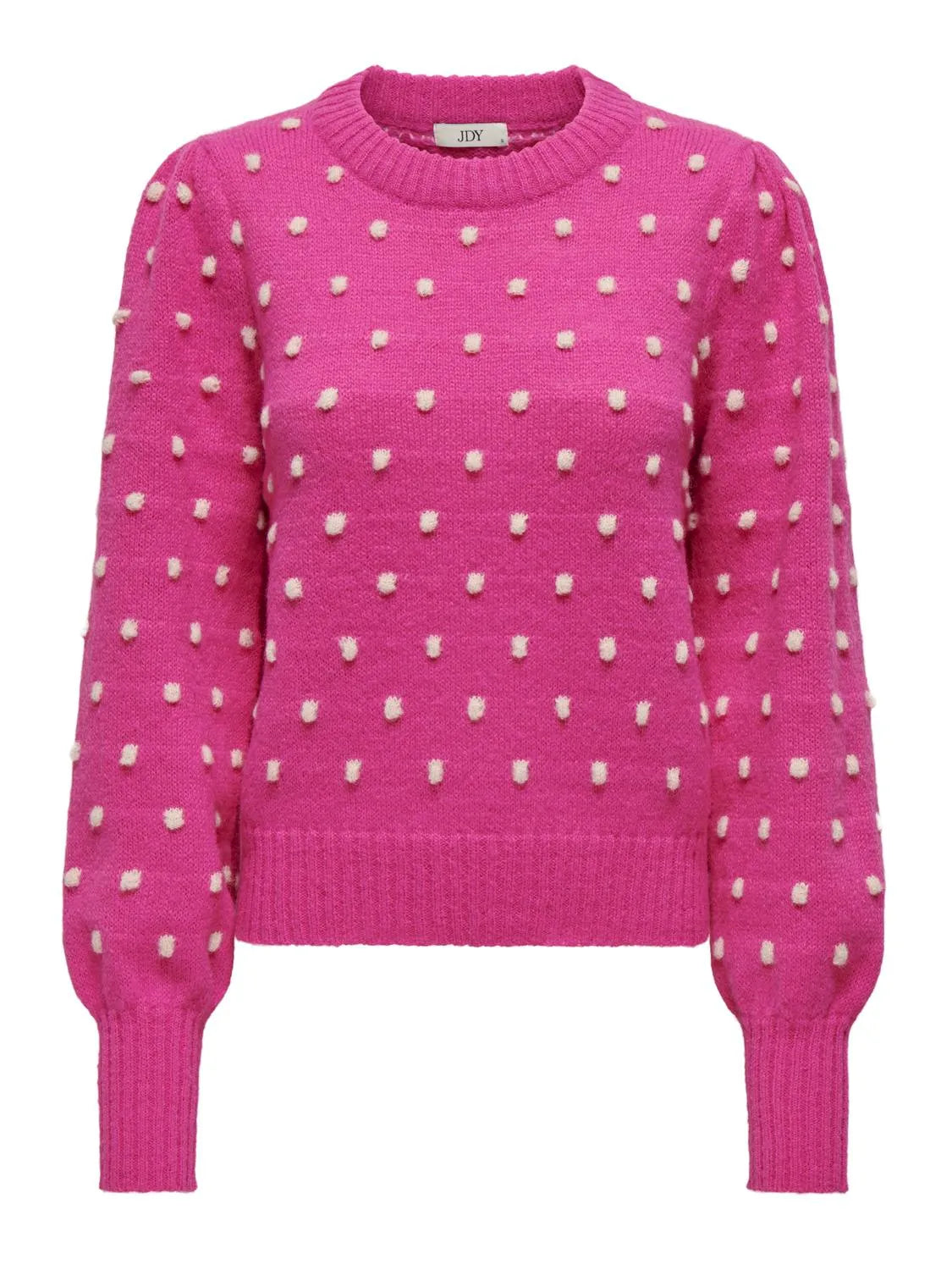 Sigrid life L/S knit dot rose violet