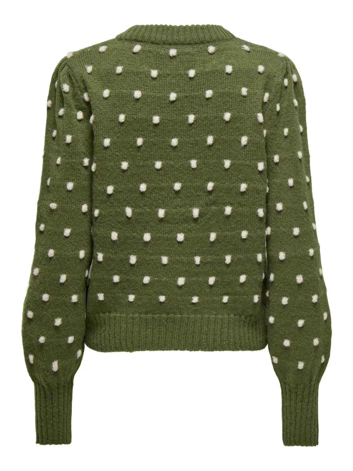 Sigrid life L/S knit dot winter moss