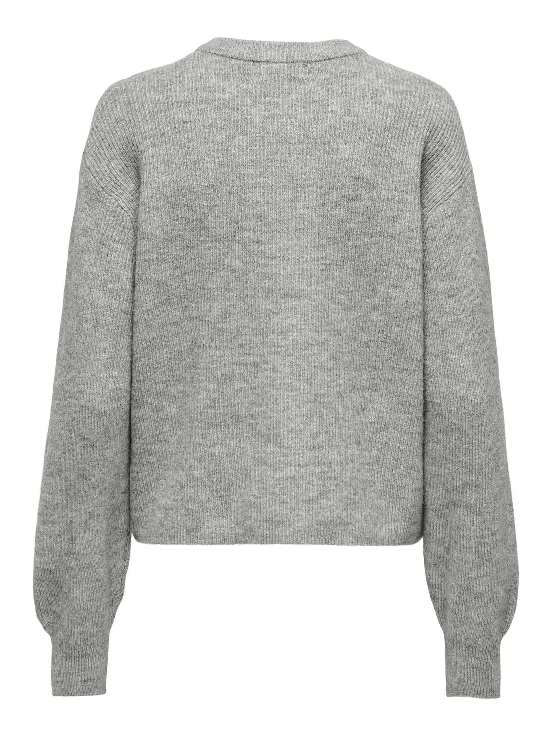 Lumi life L/S button cardigan light grey