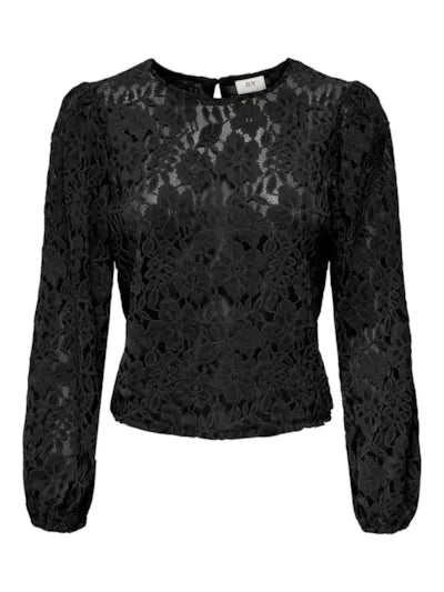 Dream lace top black